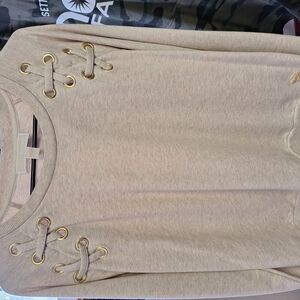 Michael Kors Tan Knit Sweater